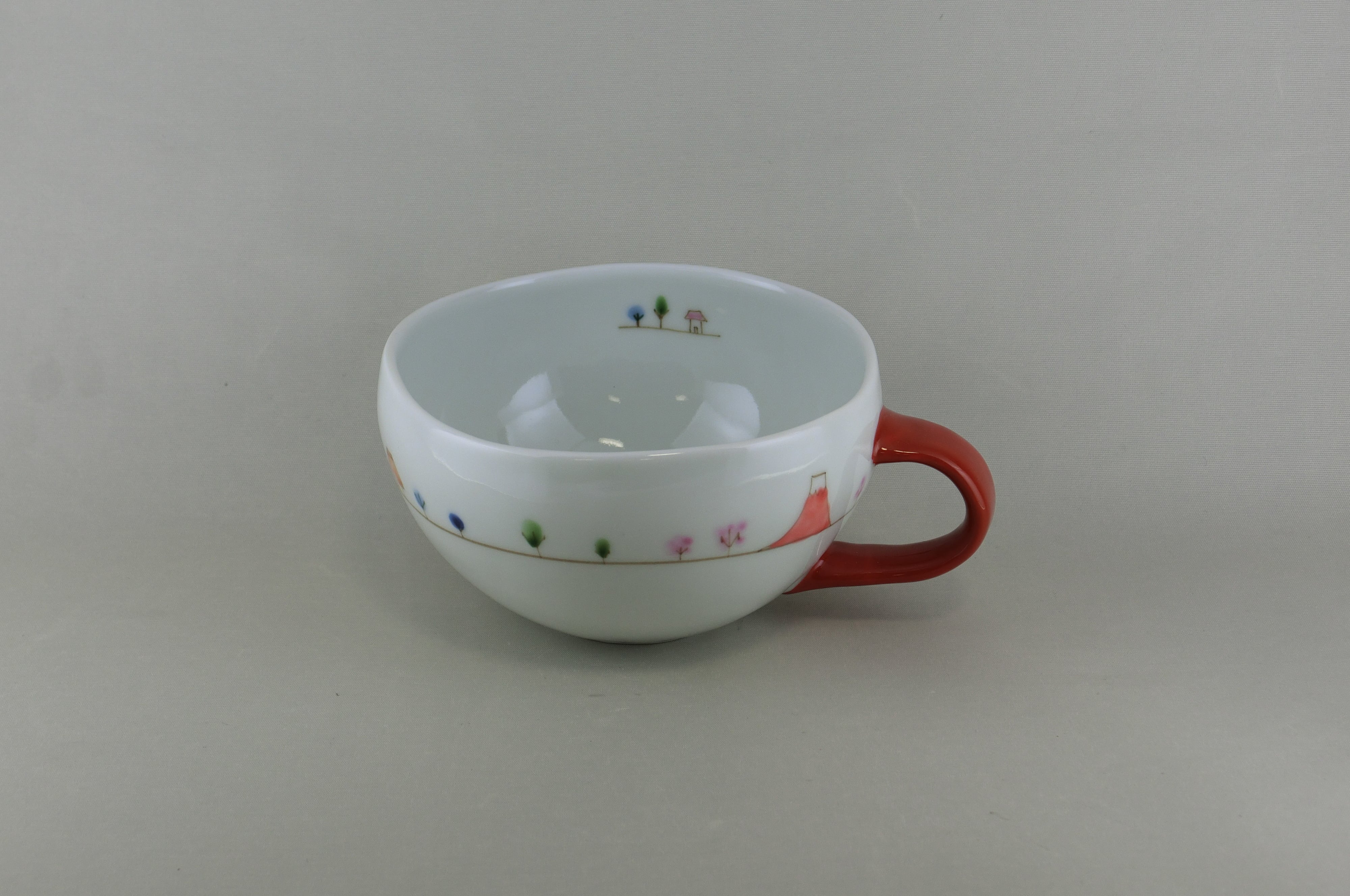 ジャパンスープマグ（赤）