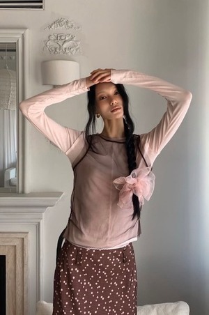 Tulle docking tops (Pink) 2603-92-003