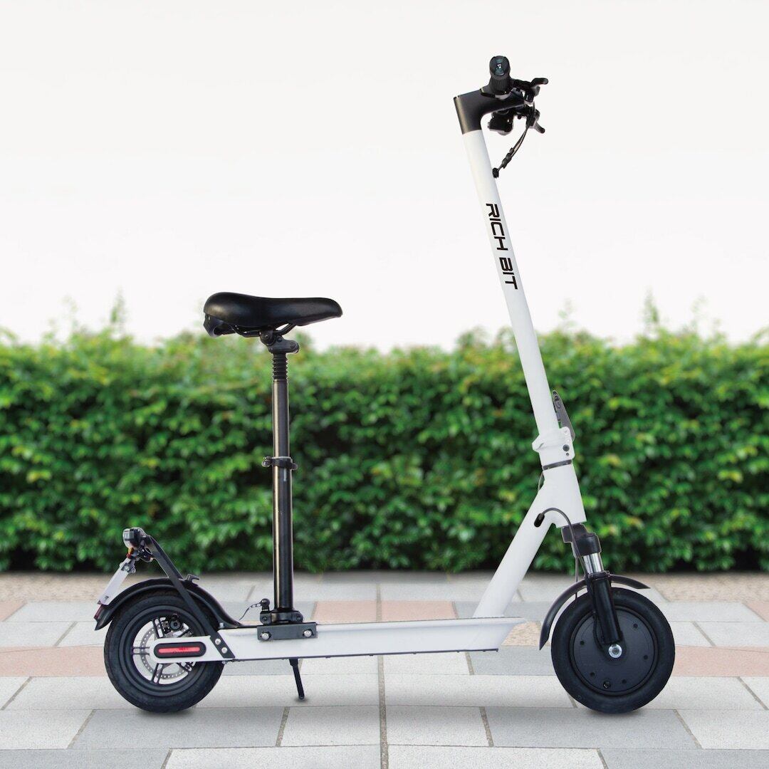 美品★RICHBITCITY　前カゴ　キャリア　付き　電動アシスト自転車 140298-48-