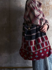 Karen tribe／Vintage fabric bag
