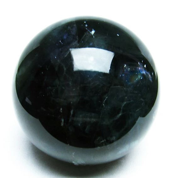 1.2Kg フローライト 丸玉 蛍石 スフィア 91mm 151-3823