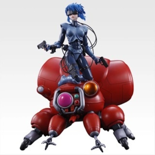 一番くじ 攻殻機動隊 THE GHOST IN THE SHELL A賞 草薙素子 with フチコマ フィギュア ゴーグルver. 箱入未使用