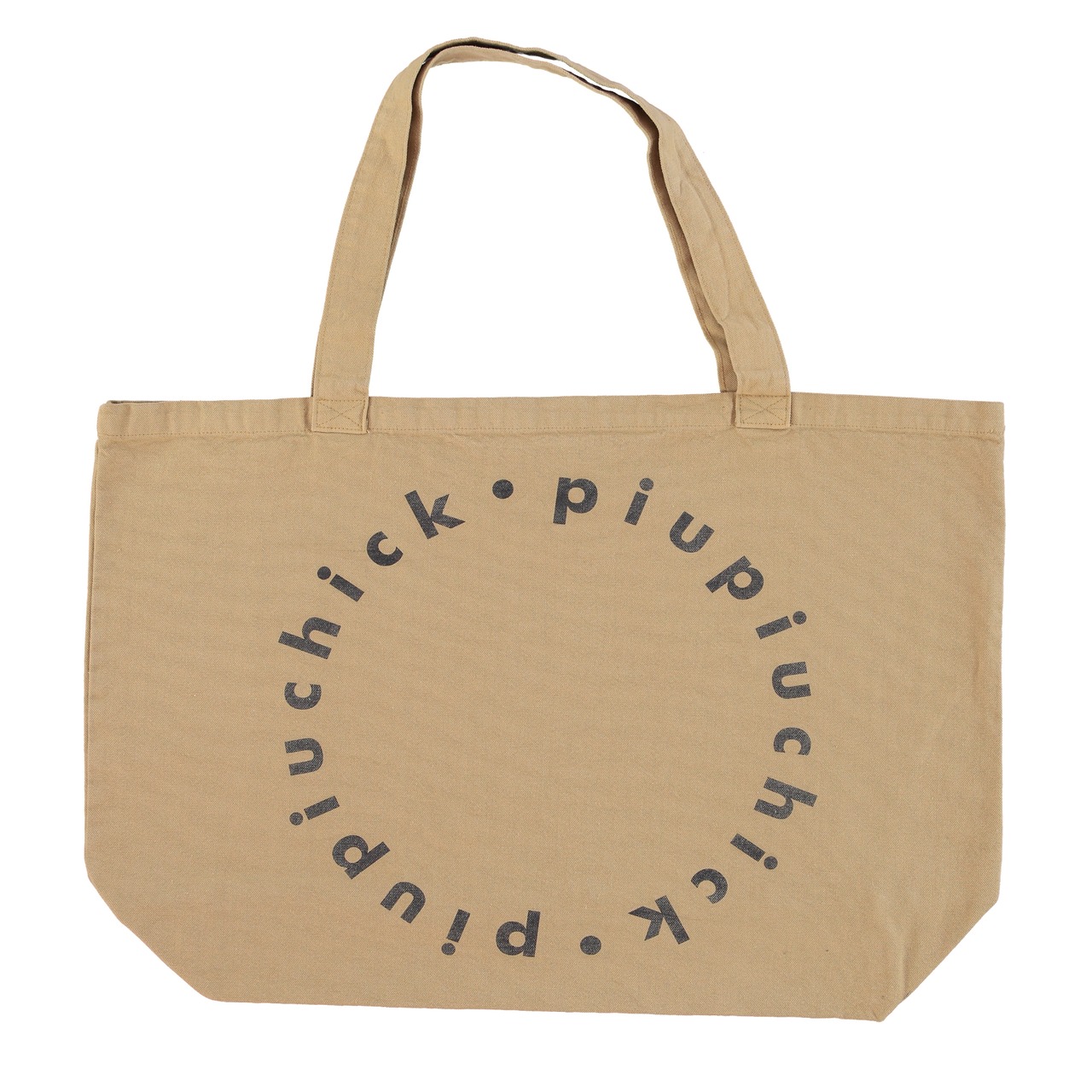 残り1点/piupiuchick AW22 / XL logo bag 【Olive Green】