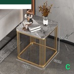 サイドテーブル コーヒーテーブル マーブル調 大理石風 ゴールド ブラック モダン 高級感 リビングテーブル ソファテーブル おしゃれ 北欧 インテリア 金属フレーム 耐熱 防汚 収納付き