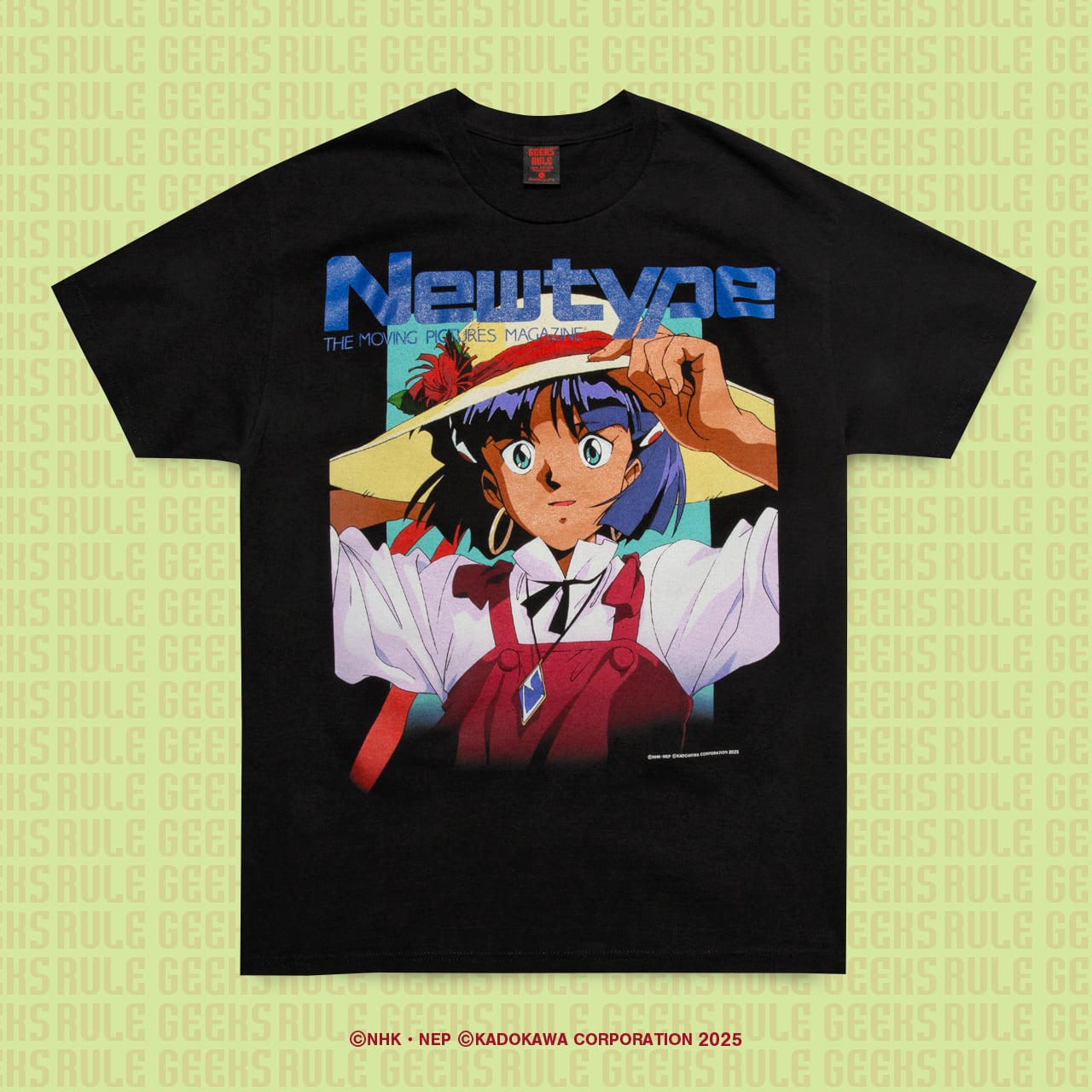 GEEKS RULE 不思議の海のナディア　ＸＬ Newtype × ふしぎの海のナディア × GEEKS RULE 15 SILKSCREEN PRINTING