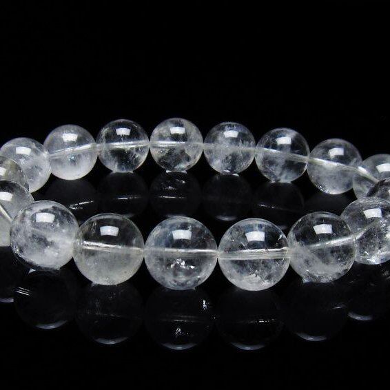 エンジェルラダークォーツ ブレスレット 12mm 一点物 メール便可 [M便 1/10] 111-39764