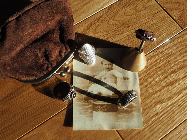 AMERICA Vintage 925 Silver ♡Heart Ring