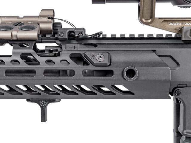 シグ SIG DMR-16インチ ハンドガード サプレッサーグレー MCX 実物 SIG SAUER】HANDGUARD SIG MCX ALUMINUM SUPPRESSOR COMPATIBLE DMR-16