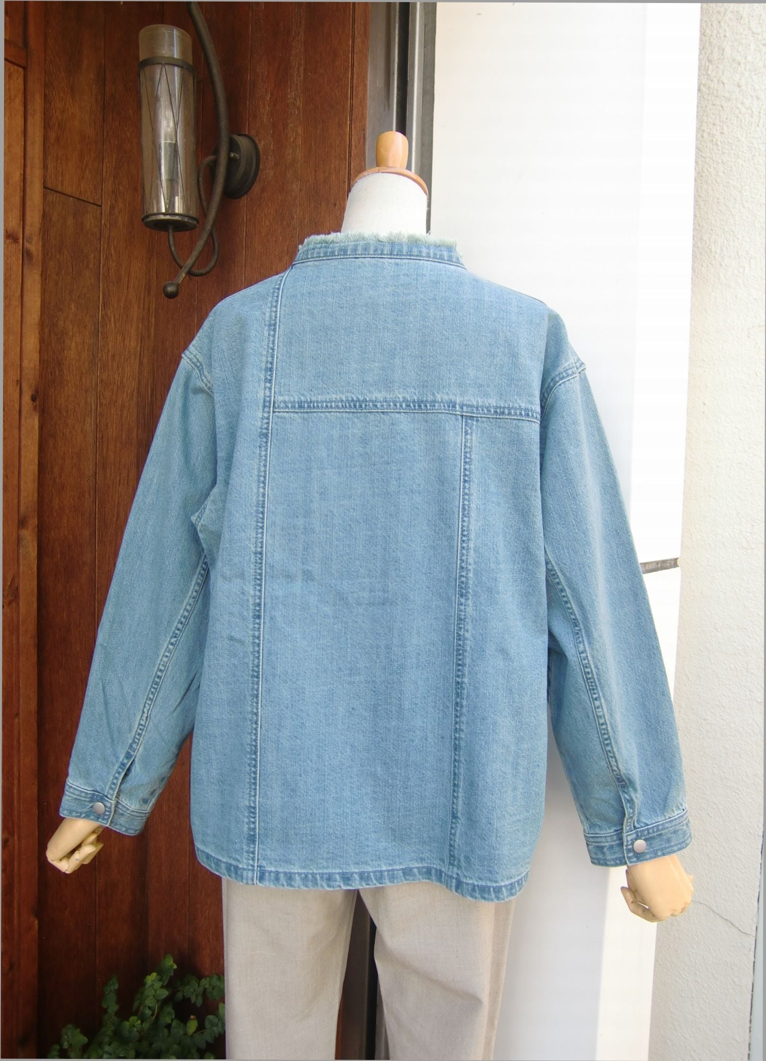 KELEN ：フリンジデザインデニムジャケット”GABI” | Blanco