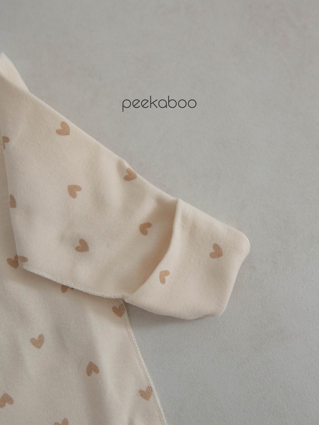 [peekaboo] heart newborn set