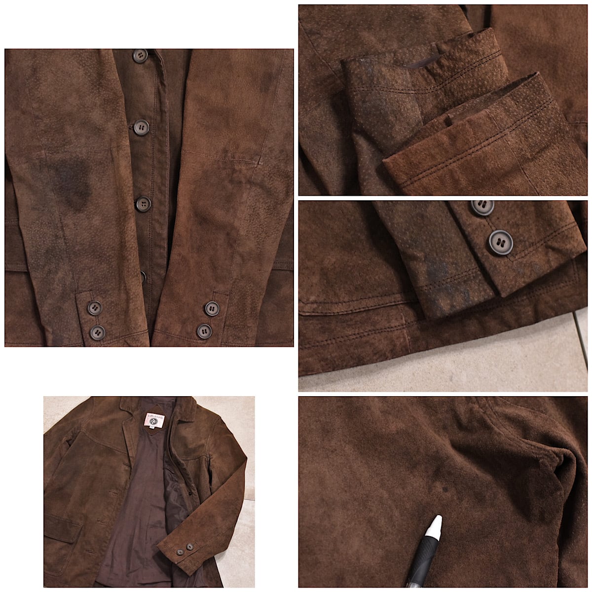 90s kathy ireland leather jkt | 古着屋 grin days memory 【公式