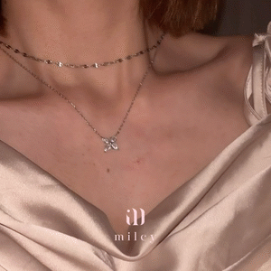 Shine flower necklace