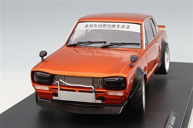SOLIDO / ソリド 商品名：1/18 日産 スカイライン（C10）ハコスカ ソリドワークス 1970（オレンジ） 型番（品番）：S1813003