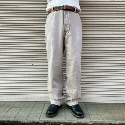 00s Dockers ドッカーズ チノ パンツ W34 L32 W88cm Lee Dungarees リー タンガリーズ Levi's リーバイス ベージュ ワークスタイル 90s