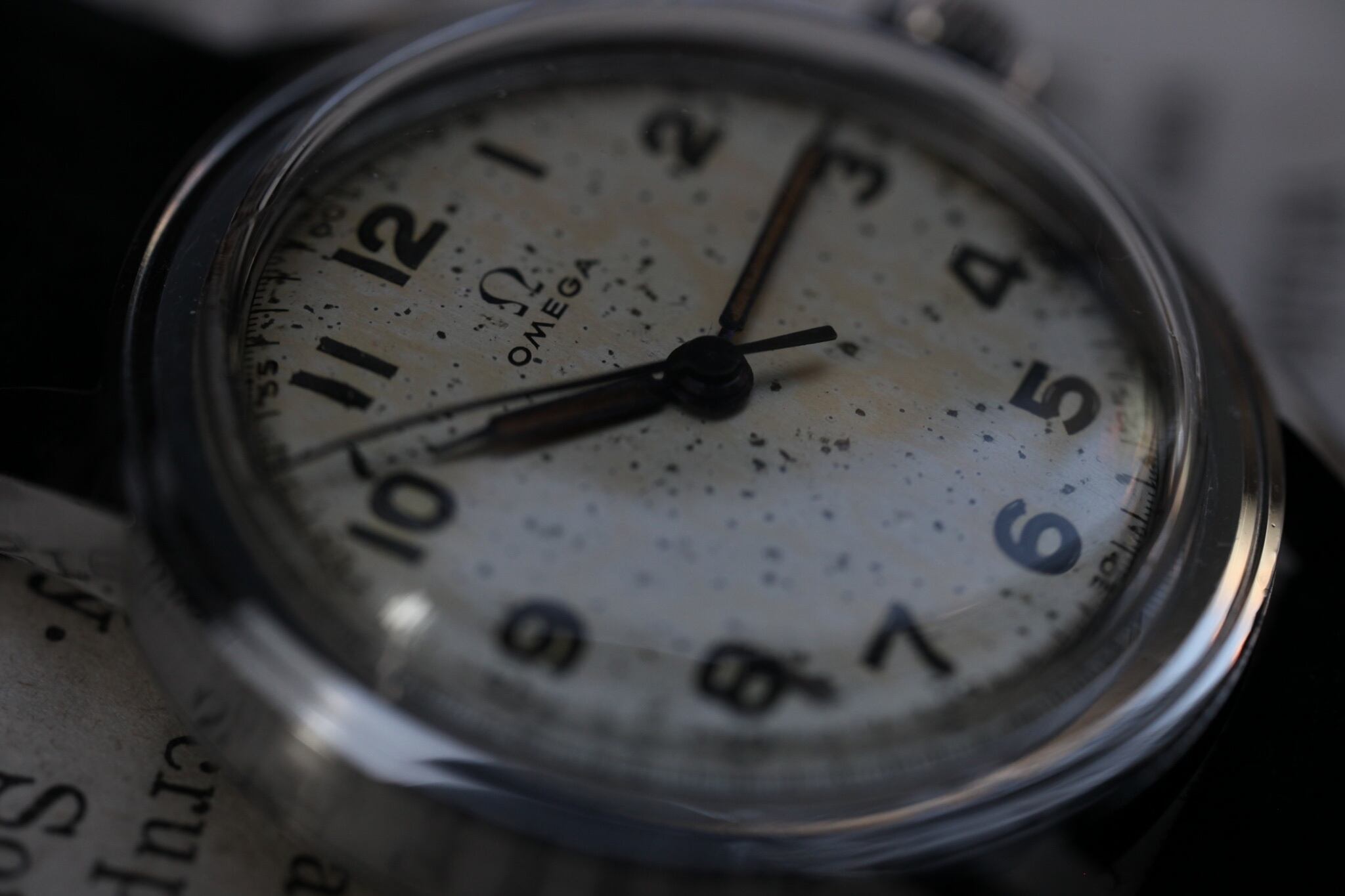 OMEGA】オメガ 1940's ミリタリーウォッチ ステップベゼル OMEGA】オメガ 1940's ミリタリーウォッチ ステップベゼル