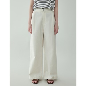 high waist wide casual women's pants