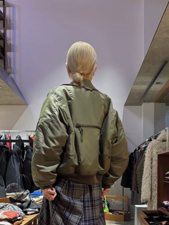 JUN MIKAMI　ジュンミカミ　ミリタリージャケット【新品未使用品】値下げ 25AW】JUN MIKAMI ジュン ミカミ / フライトJK | TRENTオンライン