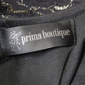社交ダンス 衣装 prima boutique プリマブティック ドレス スタンダード ブラック系 レッド系 赤 黒 ラインストーン レース 長袖 花柄 ダンスパーティー パーティドレス ステージ衣装 発表会 上品 華やか エレガント レディース オールシーズン ボールルームダンス ソシアルダンス
