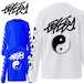 【eye-ltm061】EYEDY アイディー 大きいサイズ メンズ ロングtシャツ ロンt  YIN-YANG 陰陽 ブランド M L XL XXL XXXL