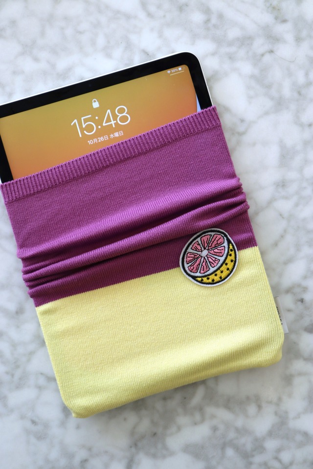iSocks for iPad レモン×アメジスト+グレープフルーツ