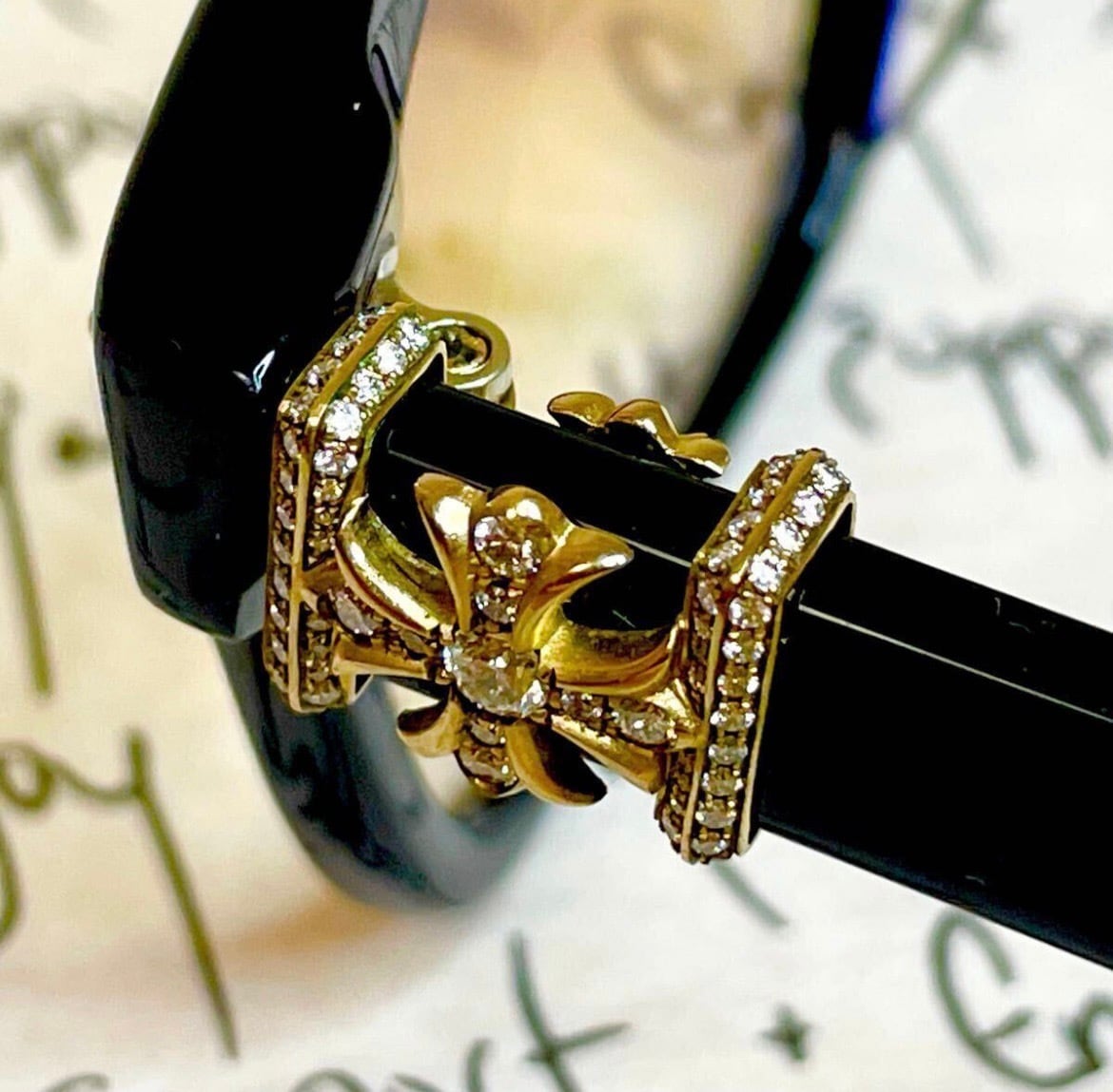 クロムハーツ　ゴールド　眼鏡　サングラス　付属品完備　国内正規品 CHROME HEARTS クロムハーツ サングラス ゴールド | chromehearts