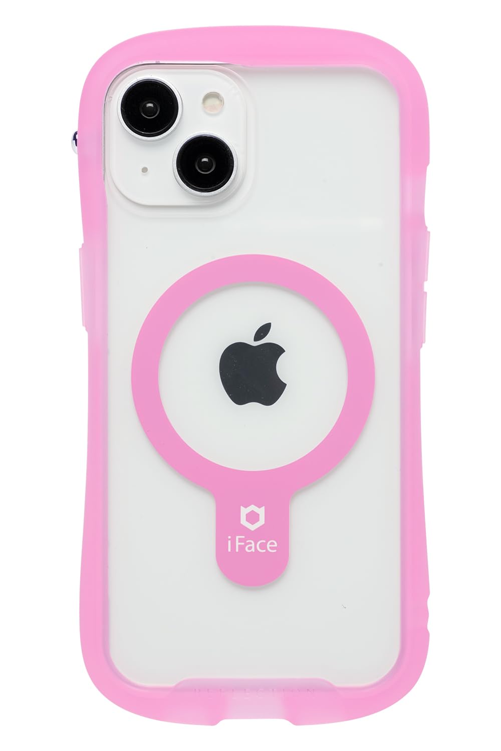iFace MagSynq Reflection Neo iPhone 15/14/13 ケース MagSynq クリア 強化ガラス(クリアピンク)