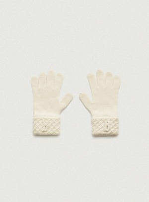 [The Barnnet] Étoile Wool Cashmere Gloves_Ivory 正規品 韓国ブランド 韓国通販 韓国代行 韓国ファッション ザ バーネット ザバーネット thebarnnet 日本 店舗
