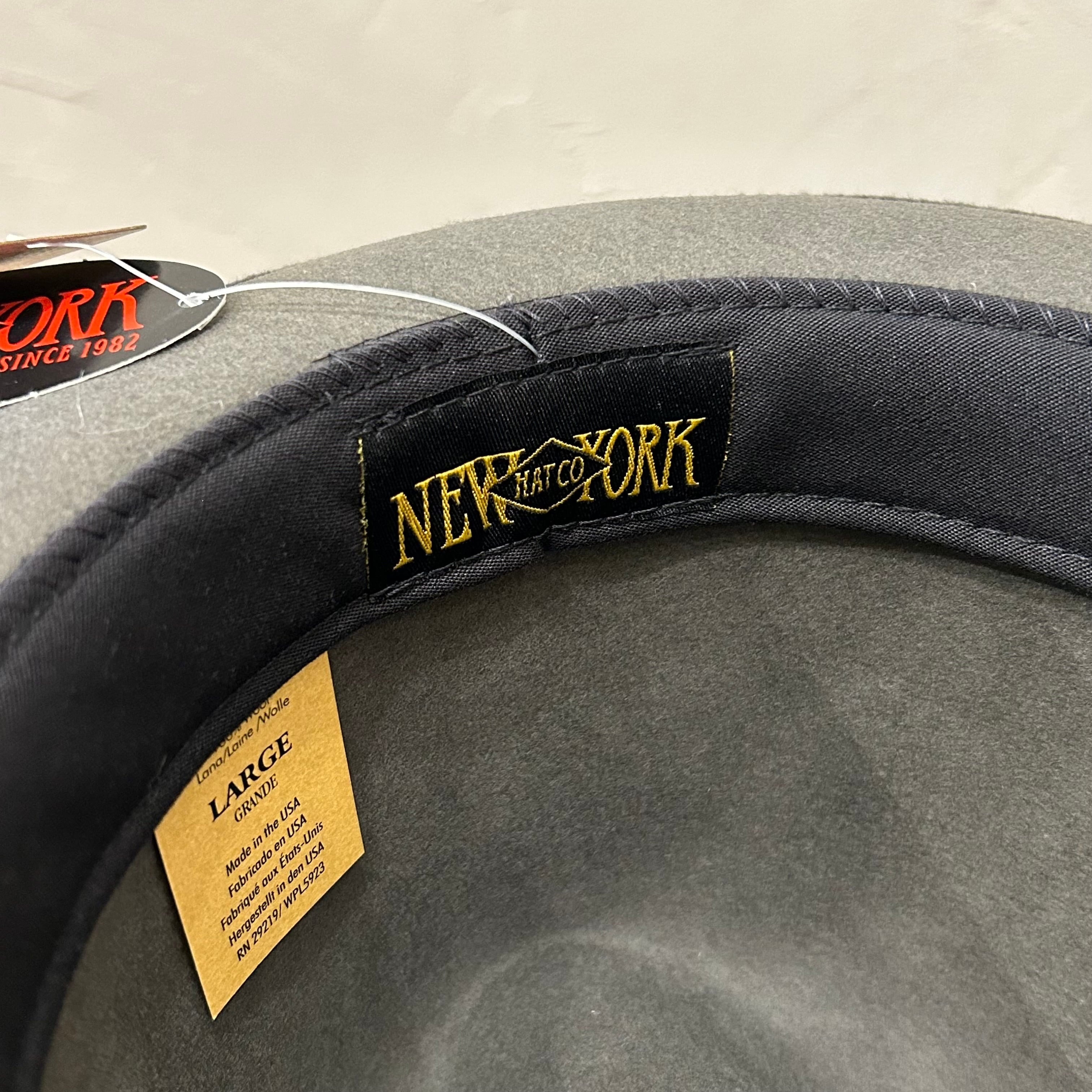 NEW YORK HAT SOFT FELT STINGY FEDORA | MYHAT (マイハット) 帽子屋