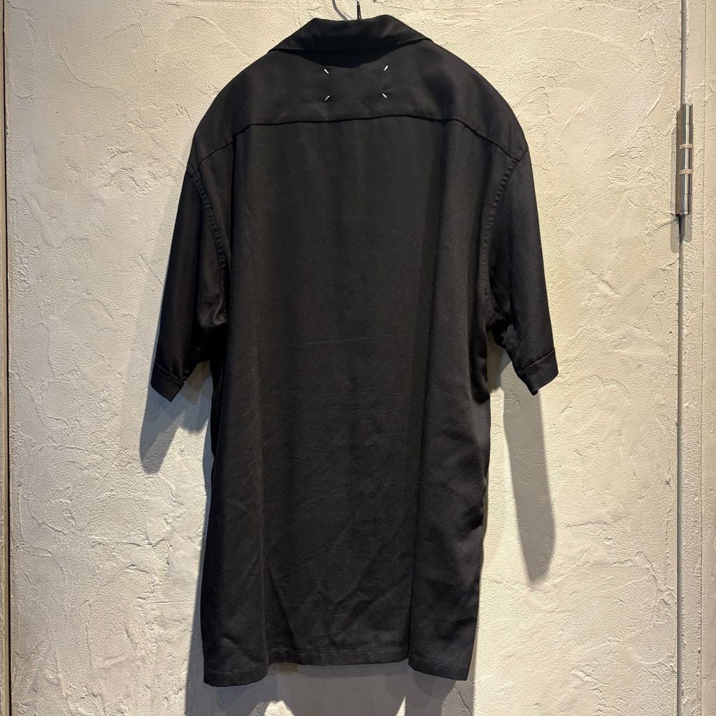 Maison Margiela メゾンマルジェラ 24SS Rayon Open Collar Shirt 半袖