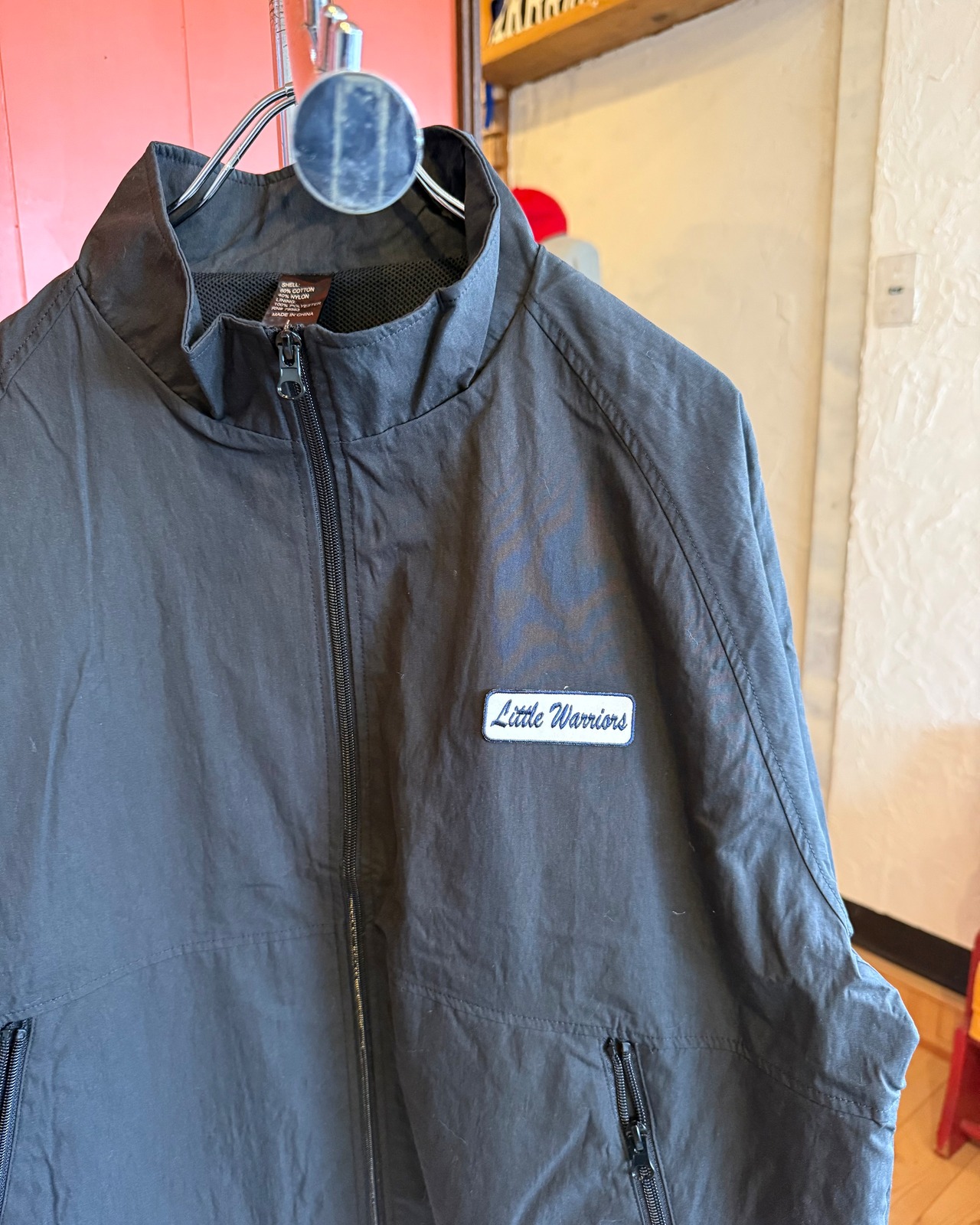 【BEIMER+LW PATCH UNISEX】NYLON JACKET