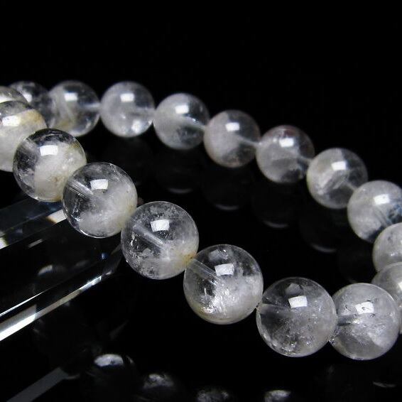 ファーデンクォーツ 水晶 ブレスレット 11mm 一点物 おまかせ便 111-22483