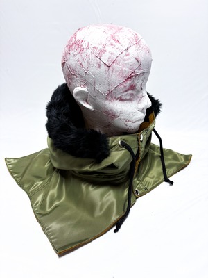 UNFINISHED フード付きネックウォーマー25115