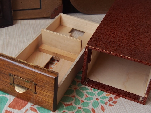 イギリスアンティーク　ファイリングキャビネット　FILING BOX