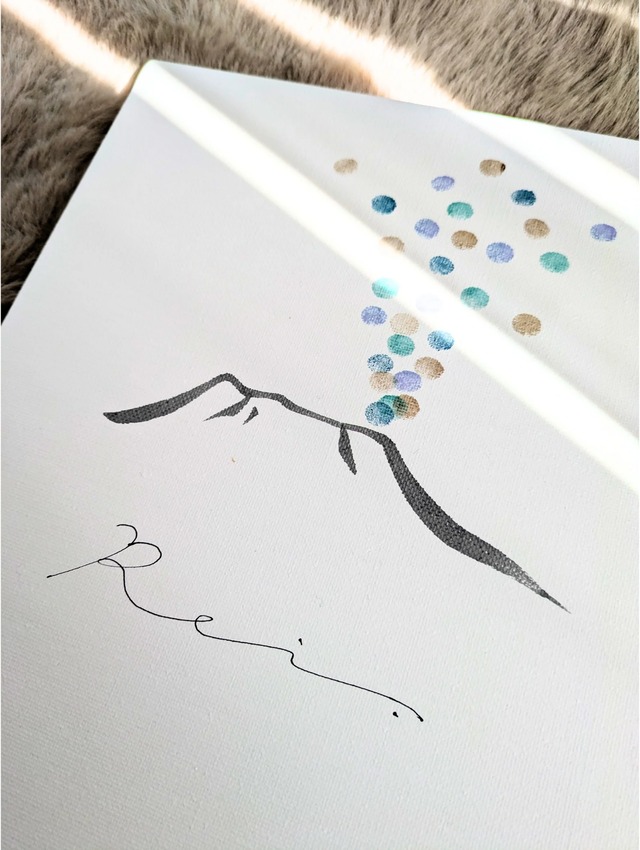 Finger Art(Sakurajima)