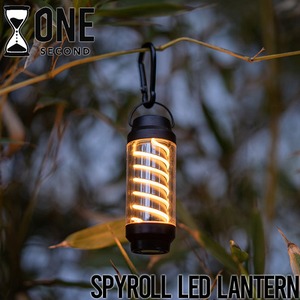 3Way小型LEDランタン one second（ワンセカンド） SPYROLL LED LANTERN