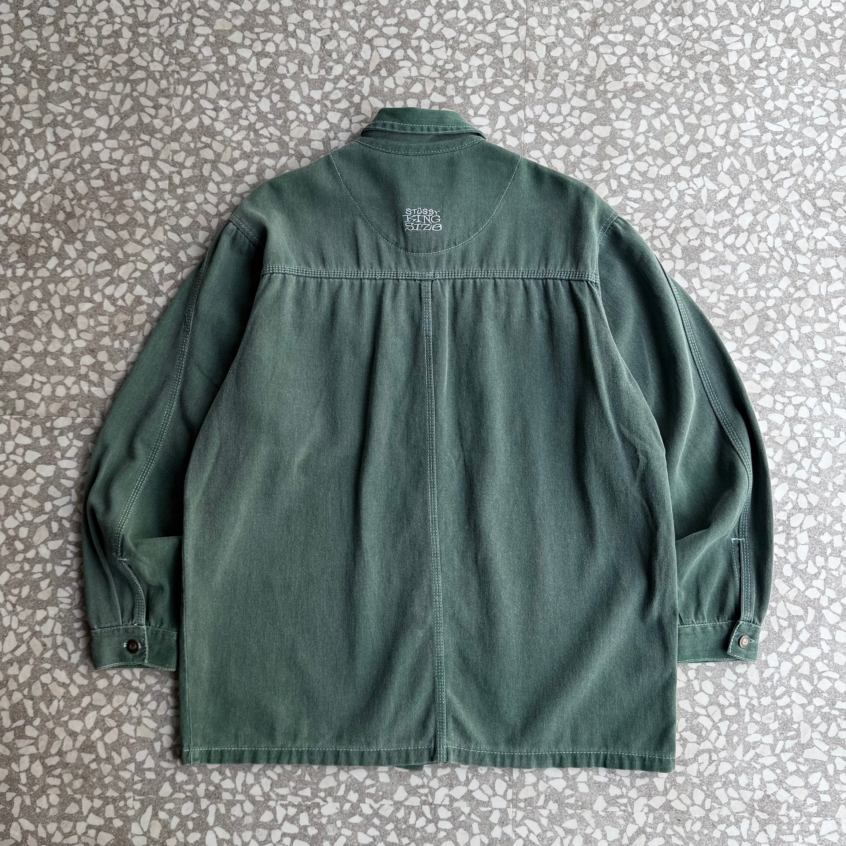 STUSSY / 90's KING SIZE coverall size M | 古着屋COBBLES (コーブレス)