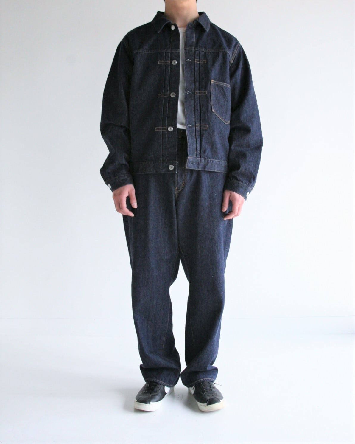 ANACHRONORM / FRONT TUCK DENIM JACKET | GANKO