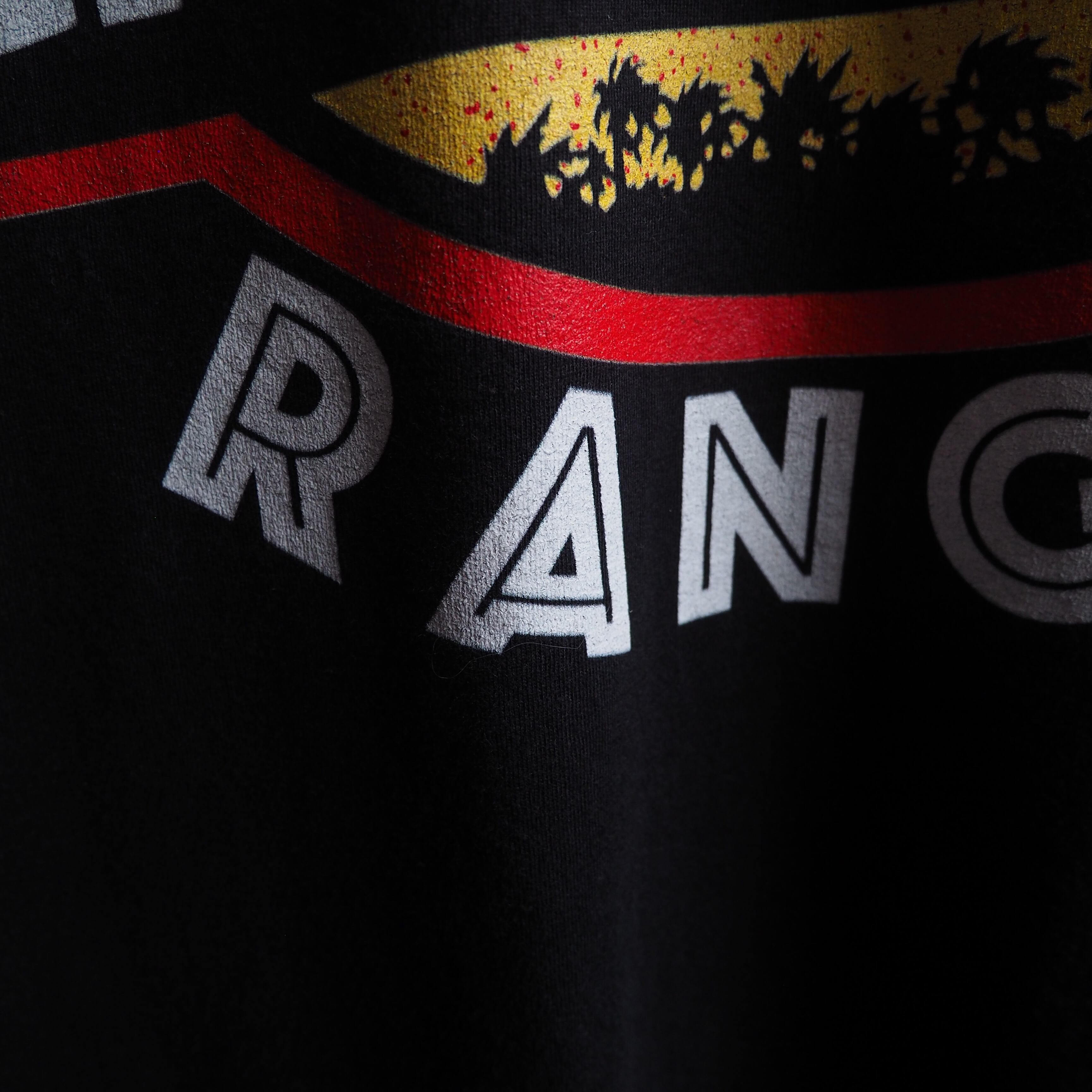 ” JURASSIC PARK ” Movie printed Over silhouette Black Tee