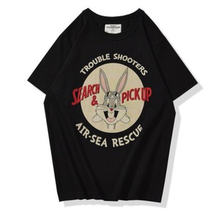 Bugs bunny half sleeve round neck cotton t-shirt [3 colors available]