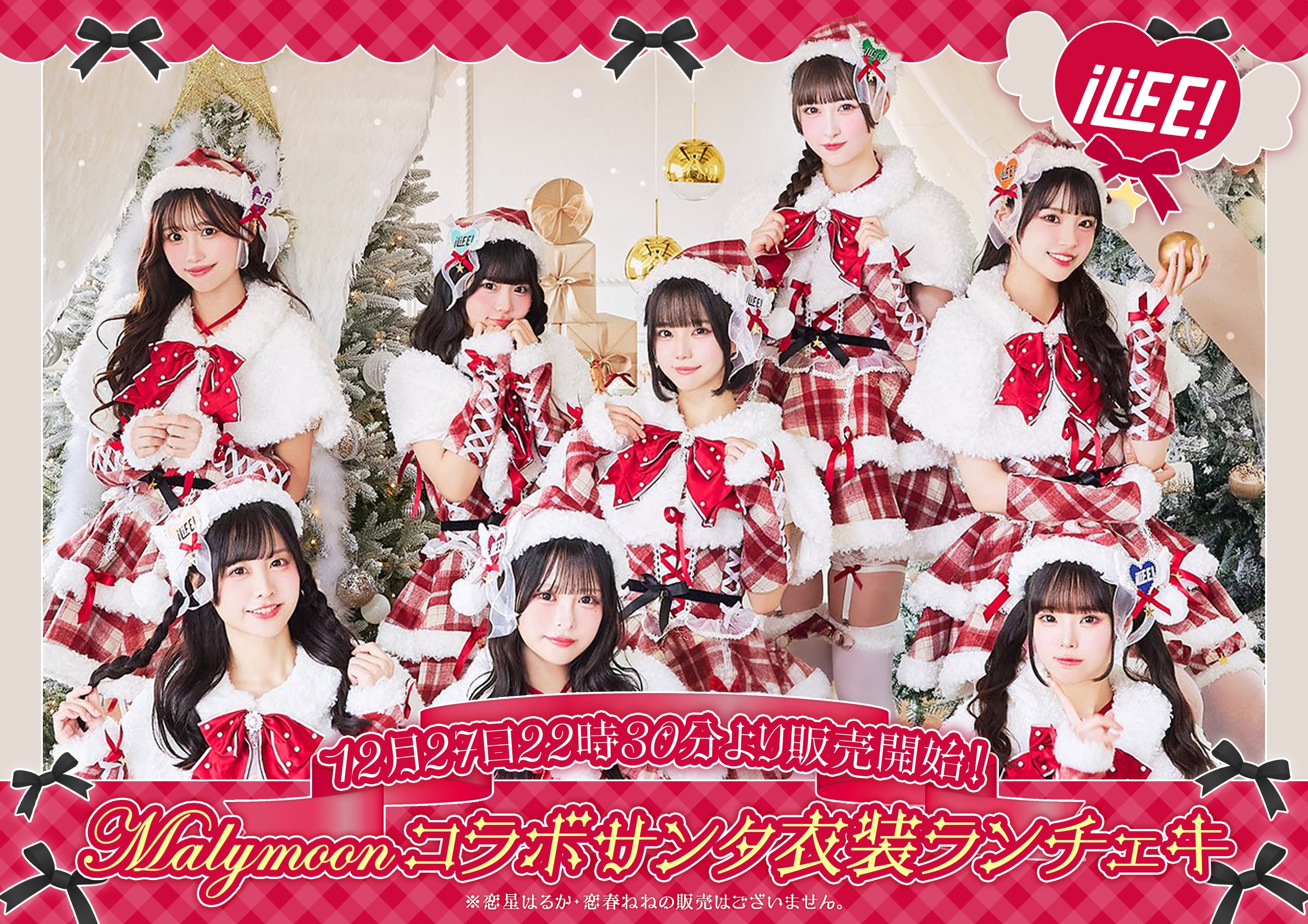 北口キャロライン美利衣　お宝私物2品とサンタ衣装とサイン入り紙袋 Malymoonコラボサンタ衣装ランチェキ | iLiFE!