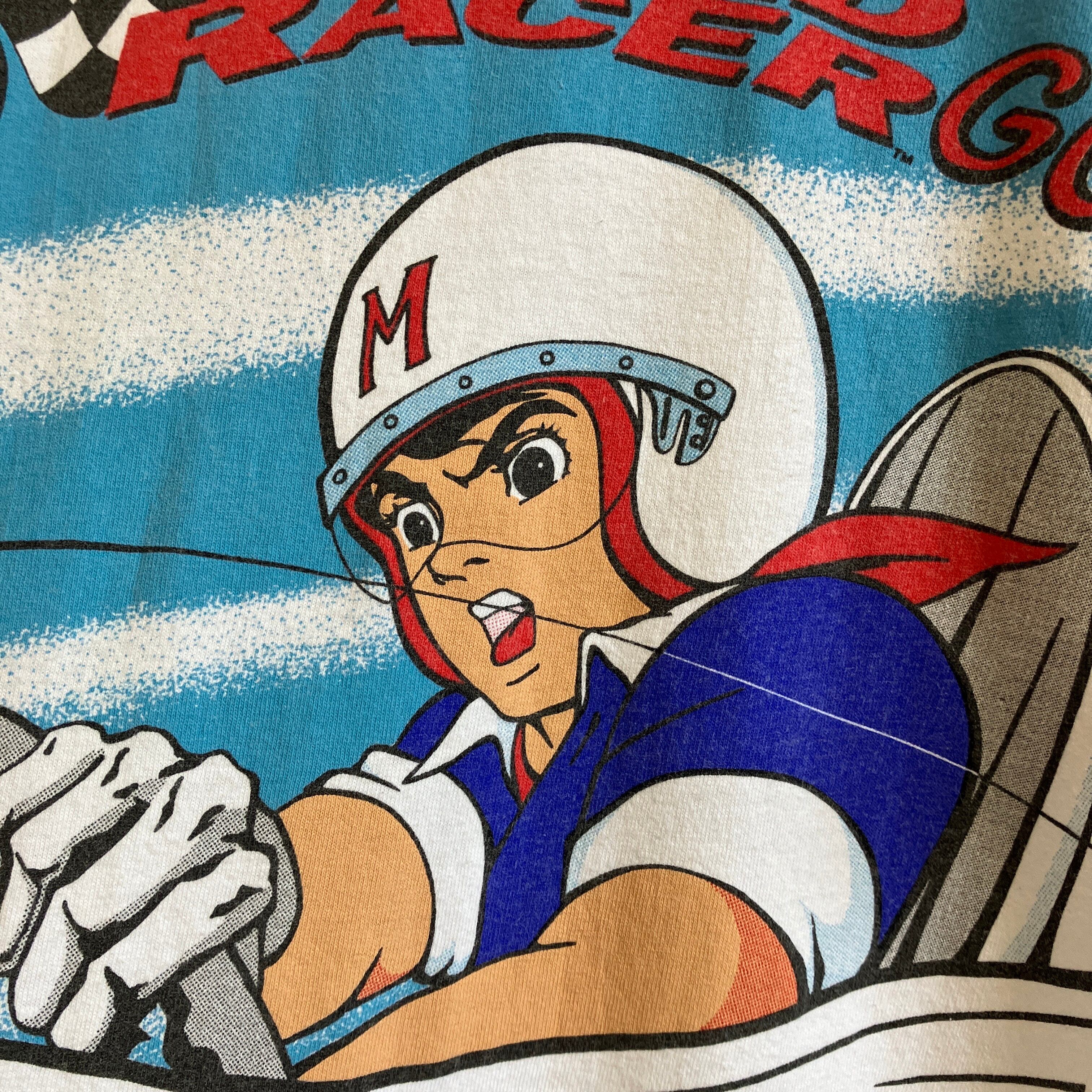 90s ヴィンテージ マッハGOGOGO プリントTシャツ シングルステッチ ...