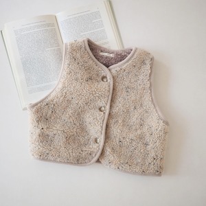 即納 minirobe．nep boa vest［80-100］