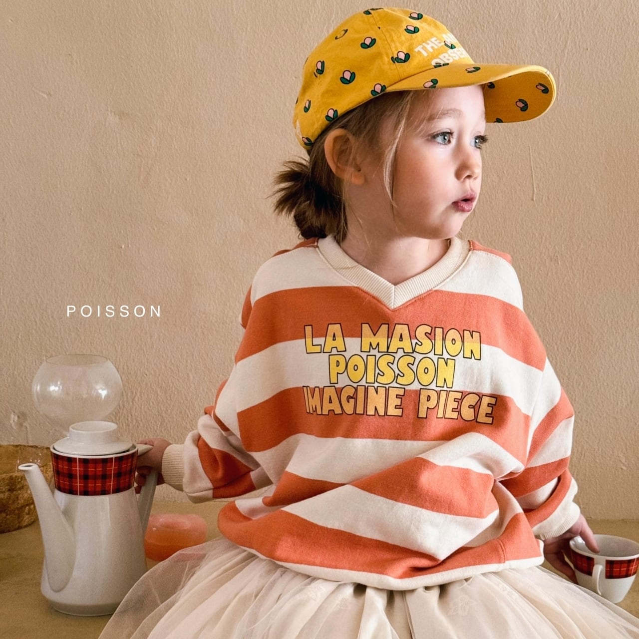 «sold out»«poisson» メゾンモックスウェット 2colors