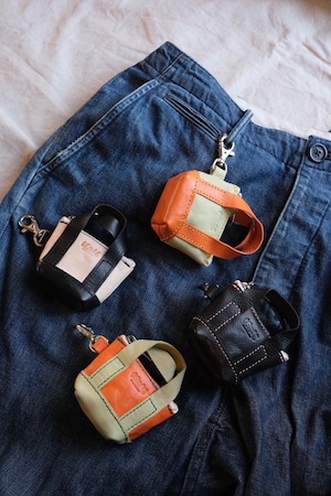 《即納》mini tote key holder