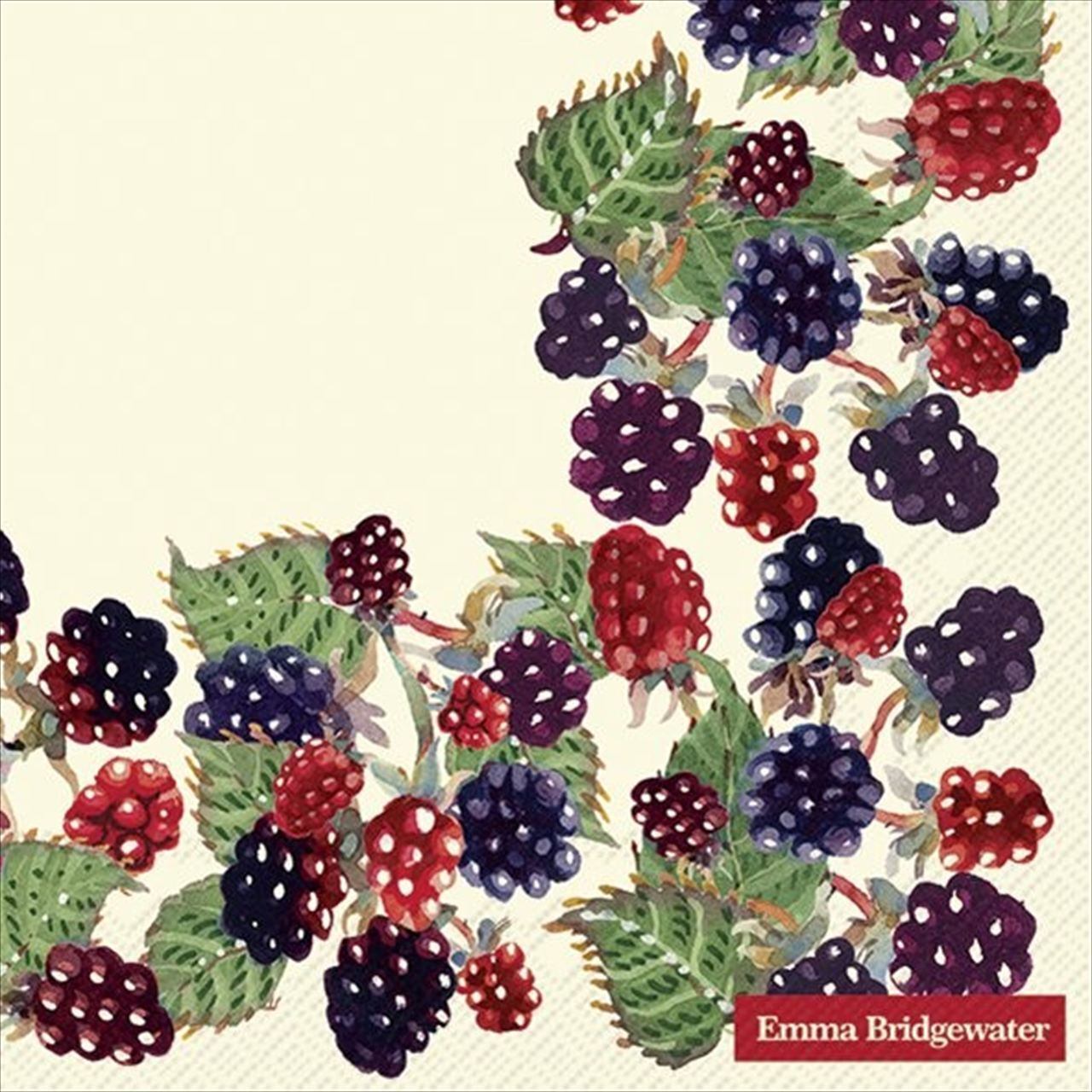 ブラックベリー・ペーパーナプキン(20枚パック)