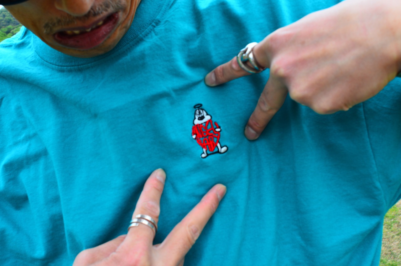 ANGELBABYオリジナルTシャツ ライトグリーン