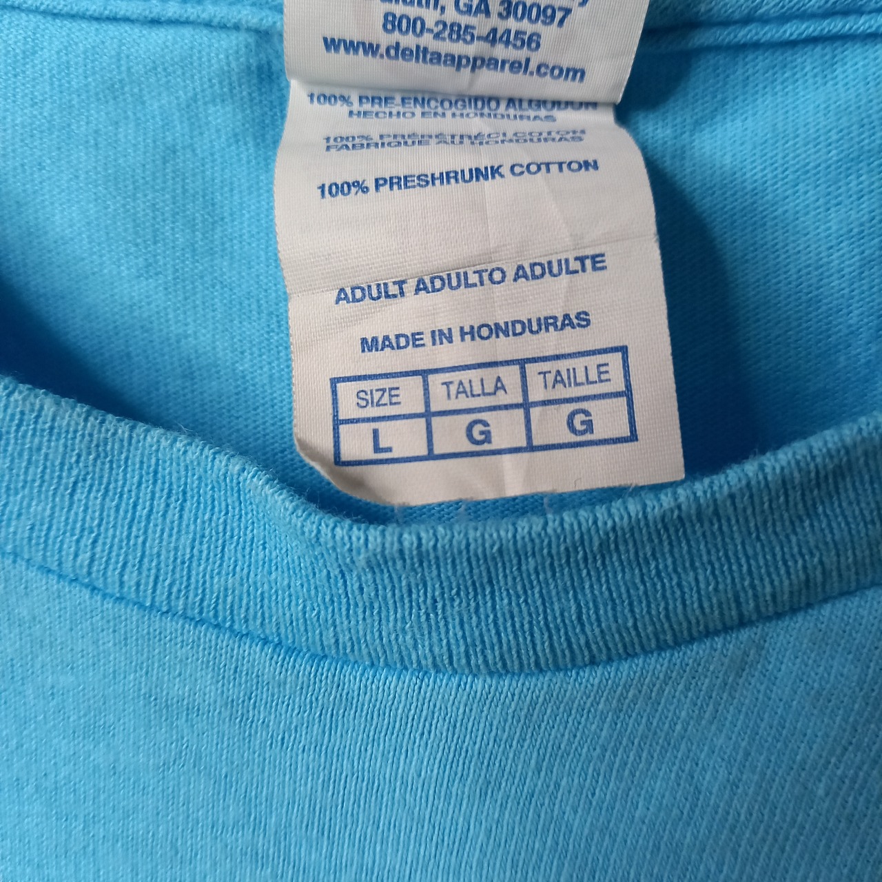 DELTAアパレル　クルーネック　プリントTシャツ　アニマルプリント　半袖　L