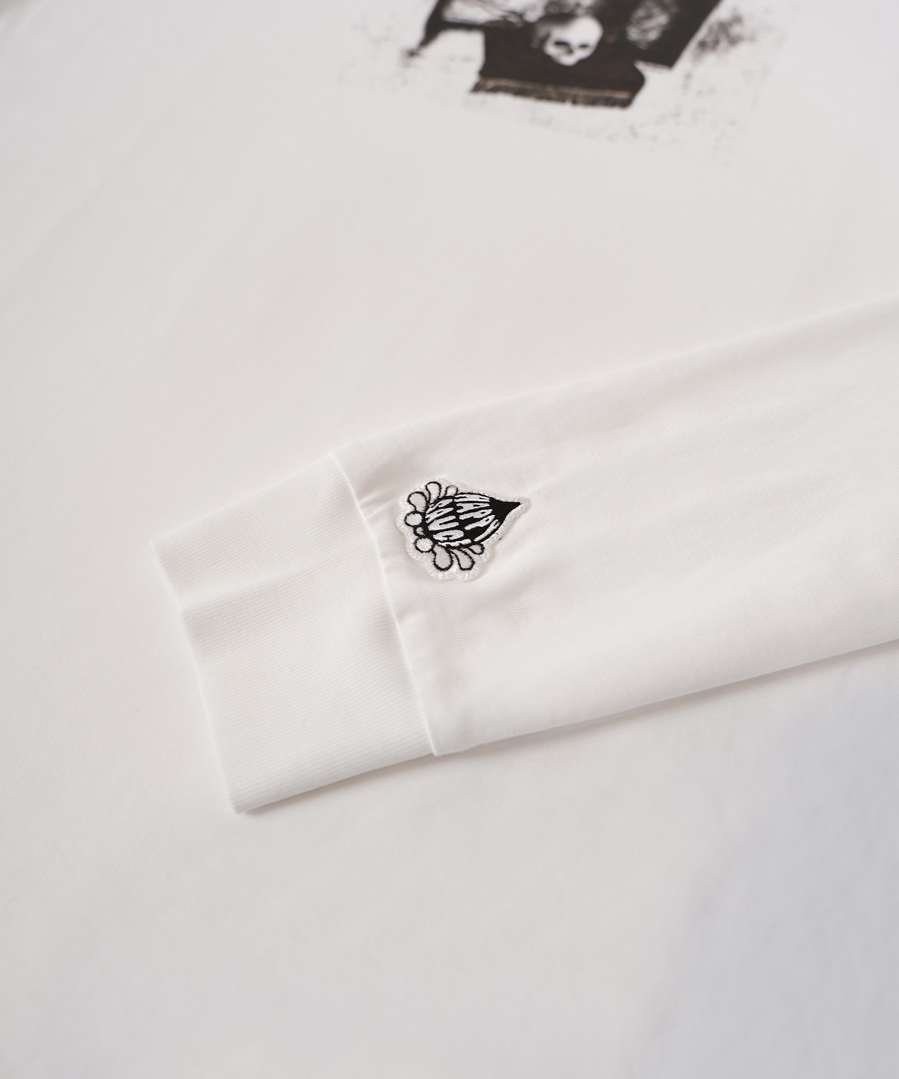 SKULL PRINT LONG SLEEVE［HSC017］