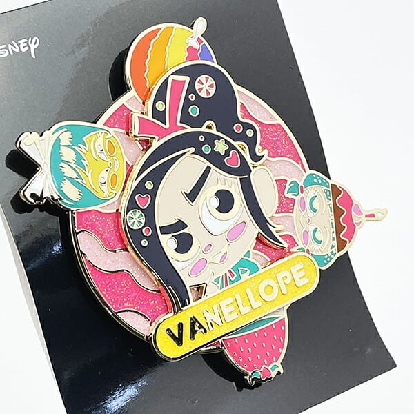 ディズニー シュガーラッシュ ヴァネロペ コレクションピンバッジ