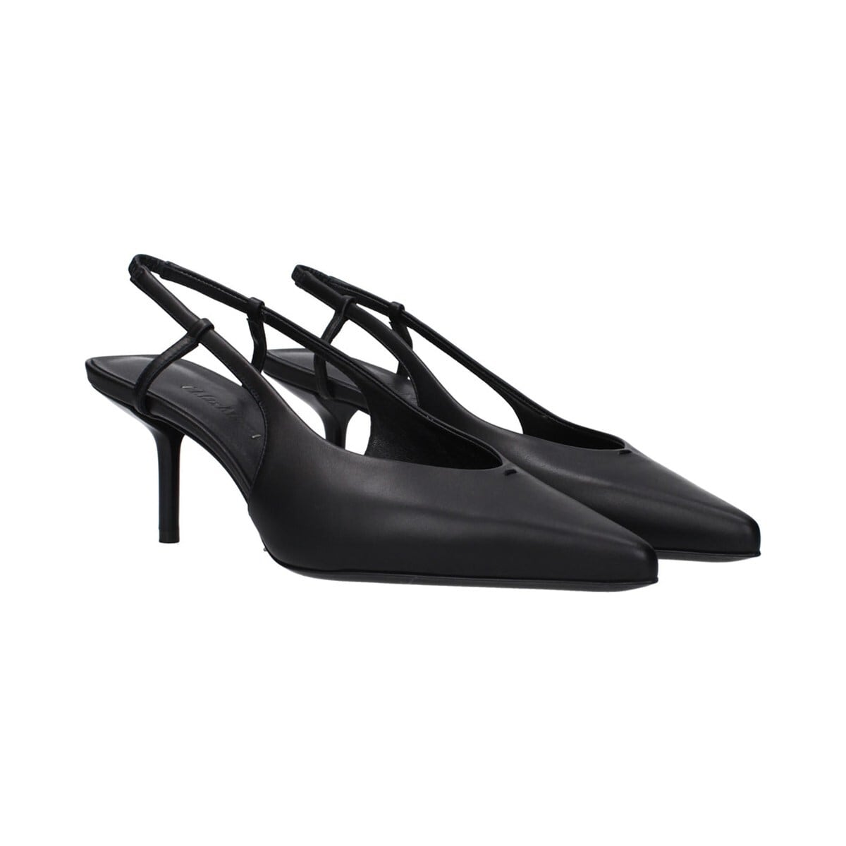 MAX MARA マックスマーラ レディース サンダル レザー ブラック